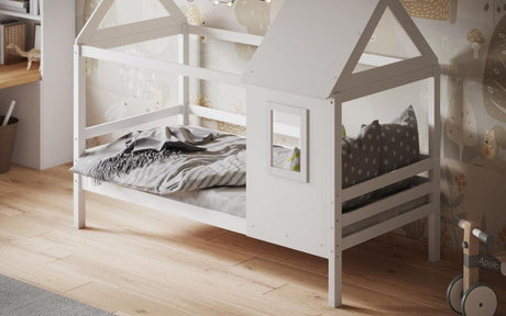 Flair Furnishings Nature Treehouse Bed in White - Little Snoozes