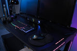 Flair Furnishings POWER A Gaming Desk With Colour Changing LED Lights - Little Snoozes