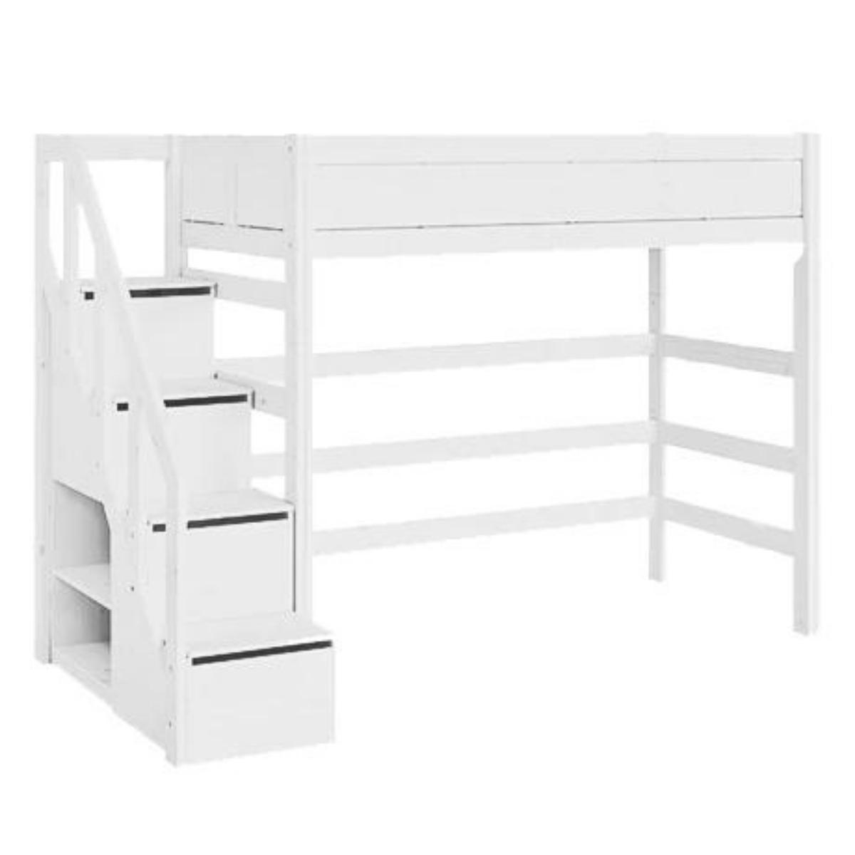 FREE Installation - LIFETIME Kidsrooms High Sleeper with Steps - Little Snoozes
