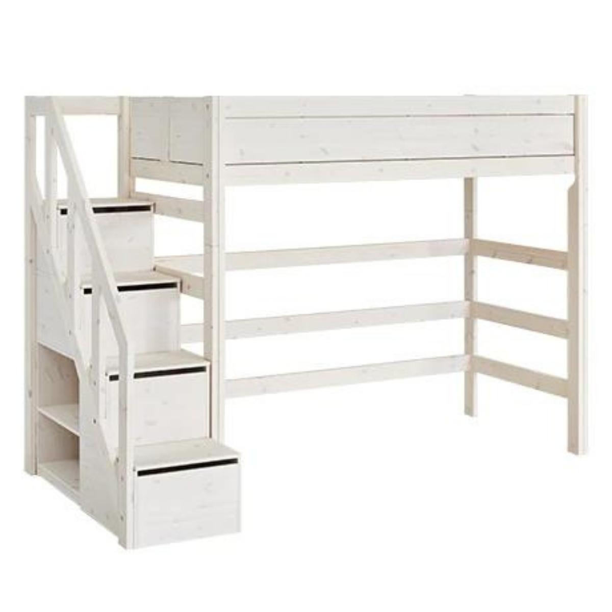 FREE Installation - LIFETIME Kidsrooms High Sleeper with Steps - Little Snoozes