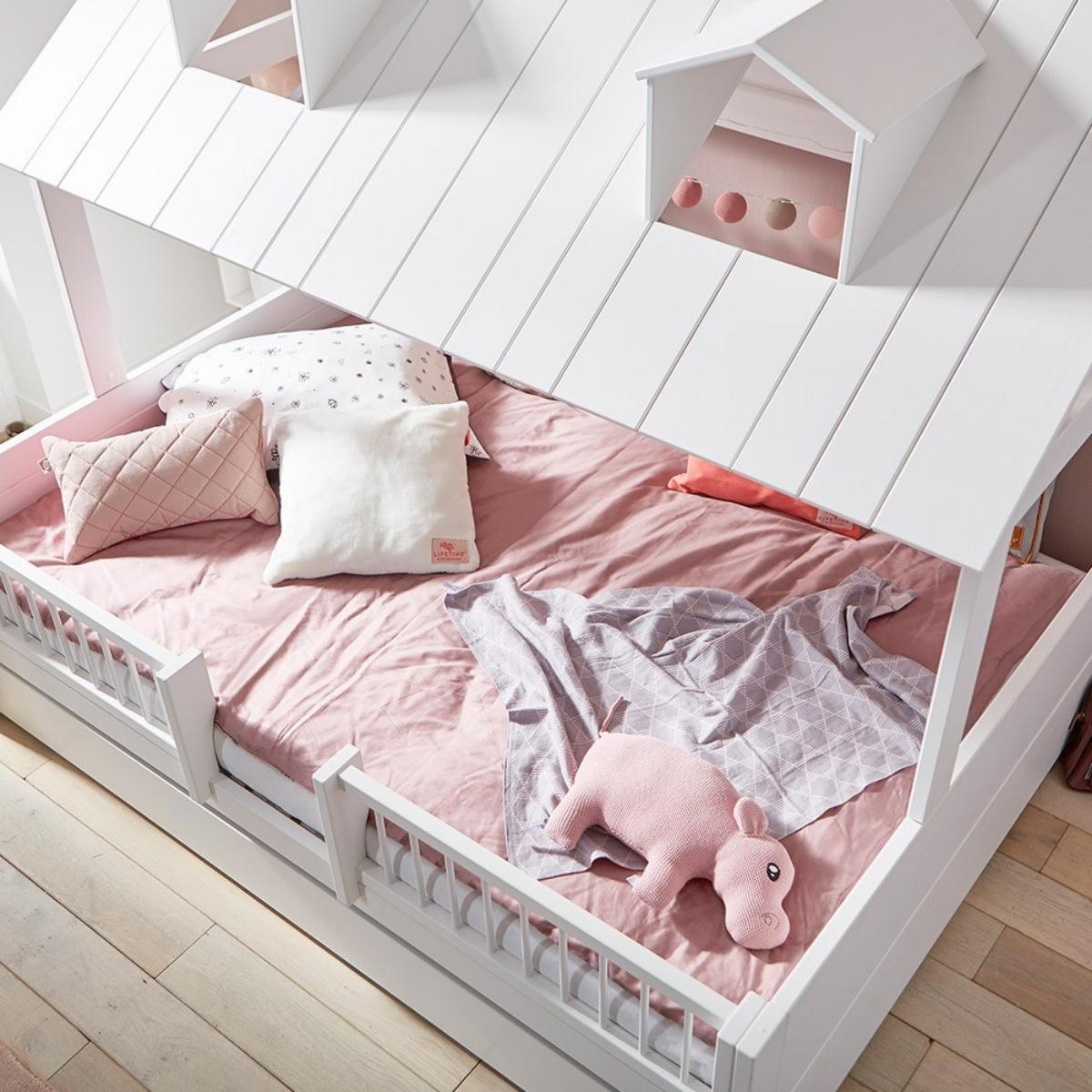 FREE Installation - LIFETIME Kidsrooms Beach House Double Bed - Little Snoozes