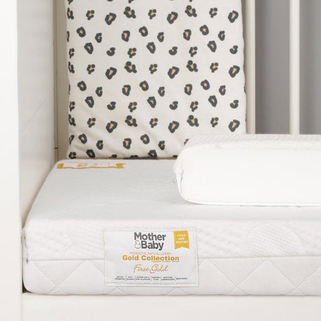 Mother & Baby First Gold Anti Allergy Foam COT Mattress 60 x 120cm - Little Snoozes
