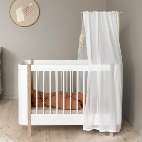 Oliver Furniture Wood Mini+ Bed Canopy in White - Little Snoozes