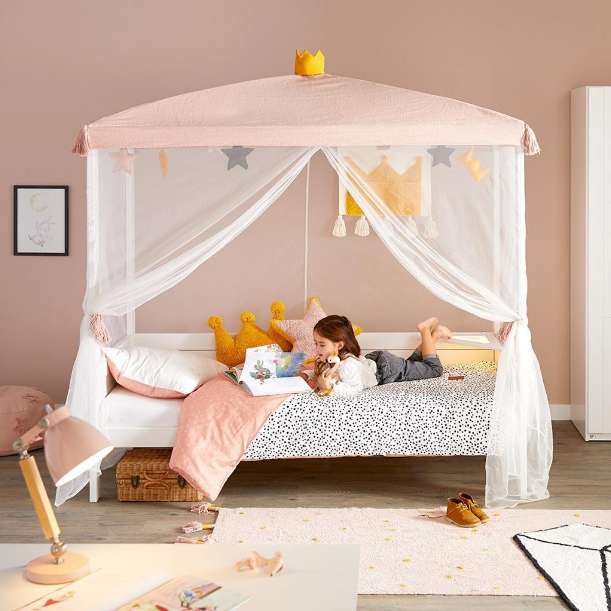 FREE Installation - LIFETIME Kidsrooms Princess Four Poster Bed - Little Snoozes