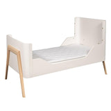 Troll Torsten COT BED & Dresser Set In White/Natural Wax - Little Snoozes